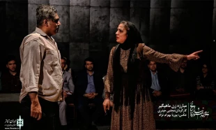 خرداد تئاتر بوشهر در محاصره بانوان  4