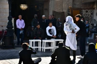 «به افق محل» در بیست و هشتمین جشنواره تئاتر منطقه ای پارس اجرا شد